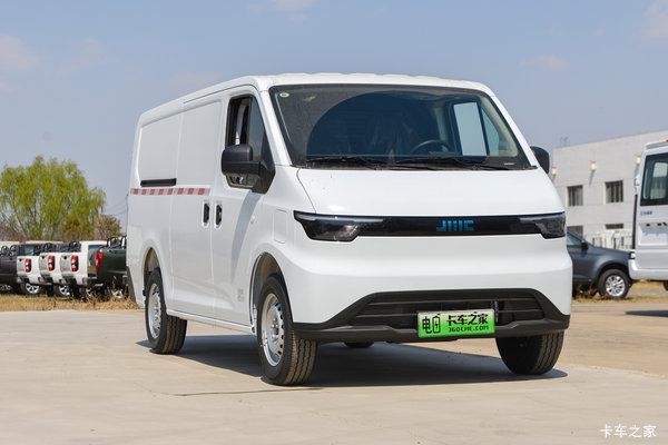8月VAN车:五菱单月第一,江铃远程累计差815辆江铃E福顺纯电动封闭货车
